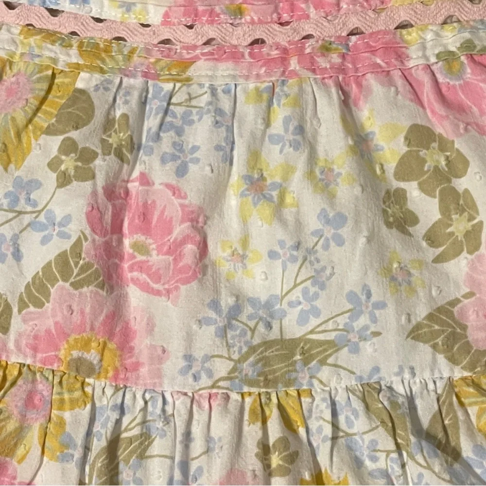 Cynthia Rowley Floral Dress with Ruffle Details Size 3T